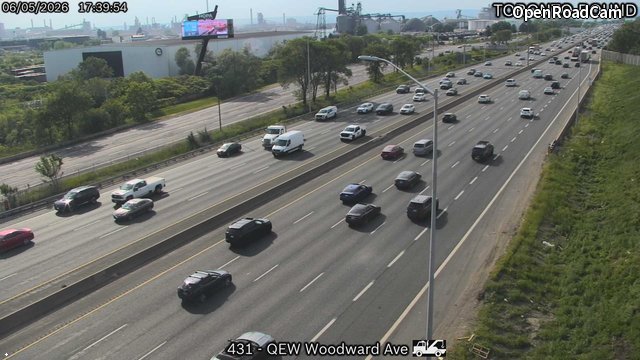 QEW near Woodward Avenue