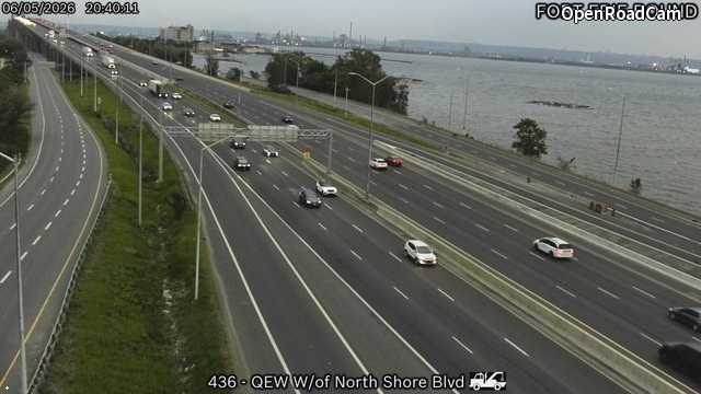 QEW Ramp to Northshore Boulevard