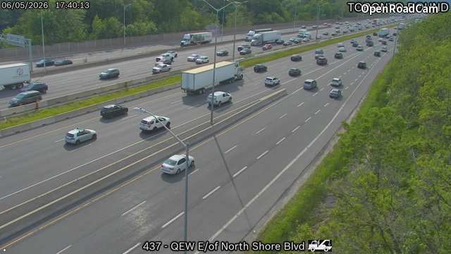 QEW East of Northshore Boulevard