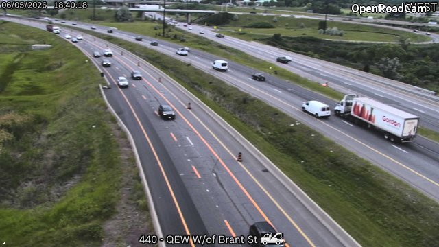 QEW West of Brant Street
