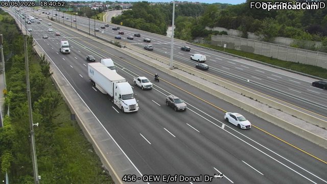 QEW East of Dorval Drive