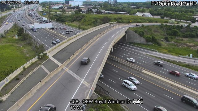 QEW near Royal Windsor Drive