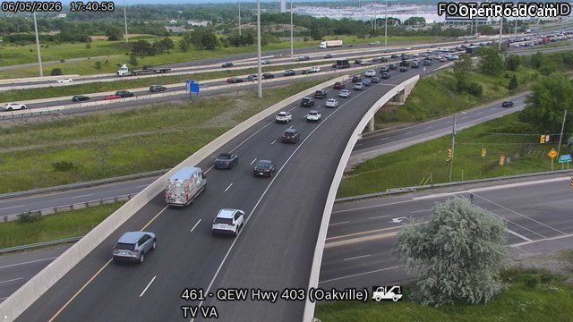 QEW near Highway 403 (Oakville)
