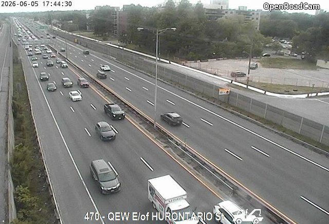 QEW East of Hurontario Street