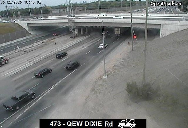 QEW near Dixie Road