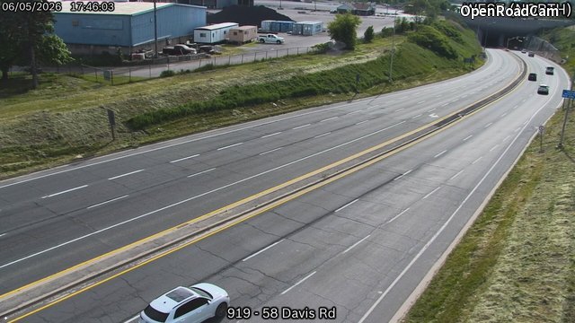 Highway 58 at Davis Road