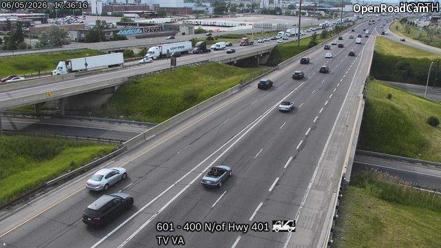 Highway 400 North of Highway 401