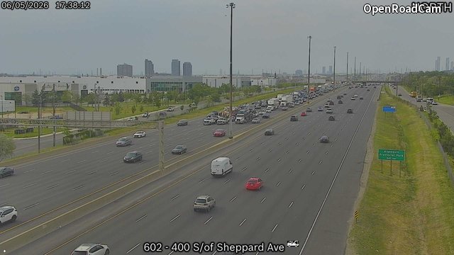 Highway 400 South of Sheppard Avenue