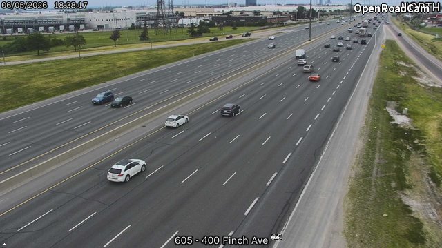 Highway 400 near Finch Avenue
