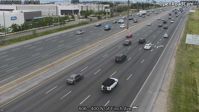 Highway 400 North of Finch Avenue