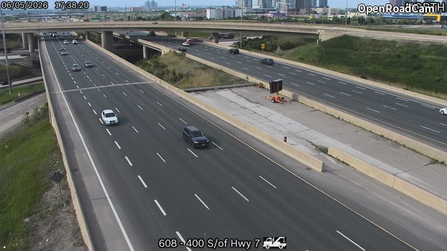 Highway 400 South of Highway 7
