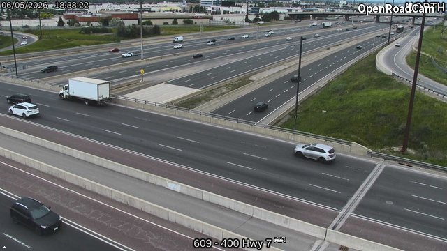 Highway 400 near Highway 7