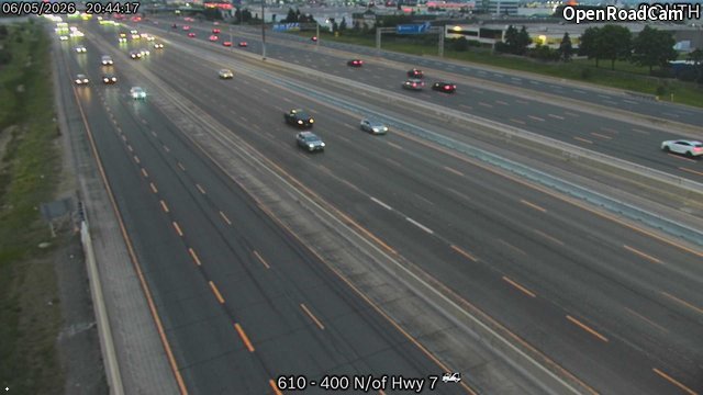 Highway 400 North of Highway 7