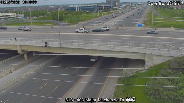 Highway 400 near Major Mackenzie Drive