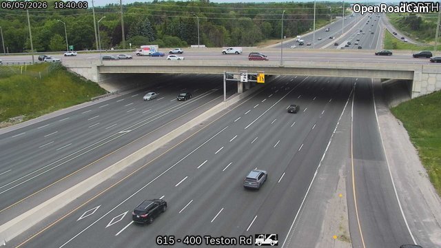 Highway 400 near Teston Road