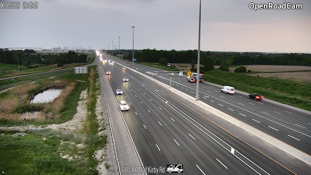 Highway 400 North of Kirby Road