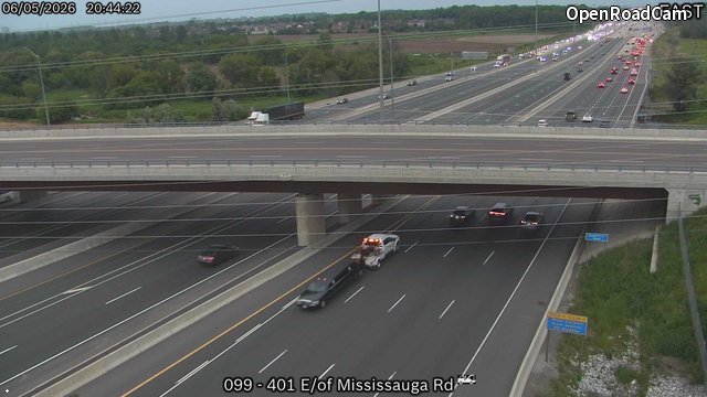 Highway 401 East of Mississauga Road