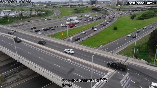 Highway 401 near Renforth Drive