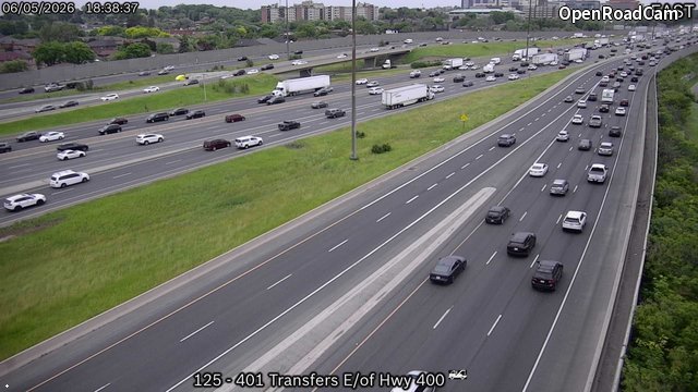 Highway 401 Transfer East of Highway 400