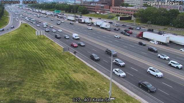 Highway 401 near Keele Street