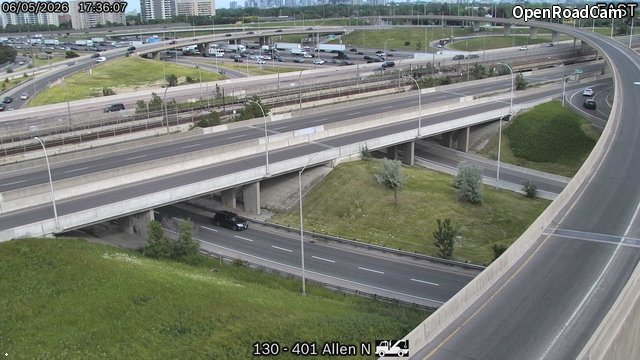 Highway 401 near Allen Road North