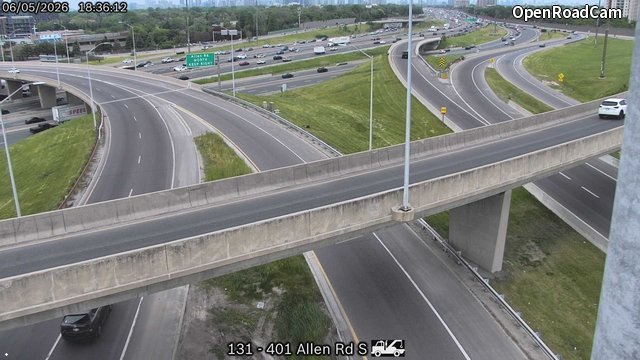 Highway 401 near Allen Road South