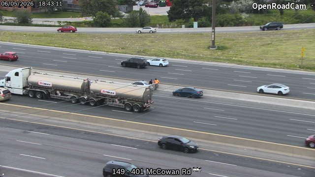 Highway 401 near McCowan Road