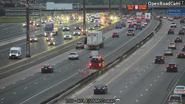 Highway 401 East of McCowan Road