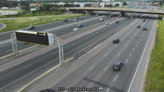 Highway 401 near Markham Road