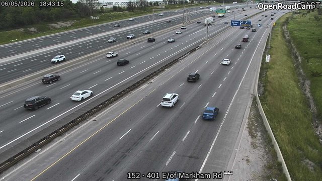 Highway 401 East of Markham Road