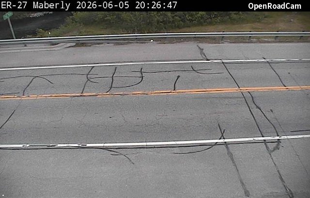 Highway 7 near Maberly Main Street