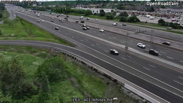 Highway 401 near Whites Road