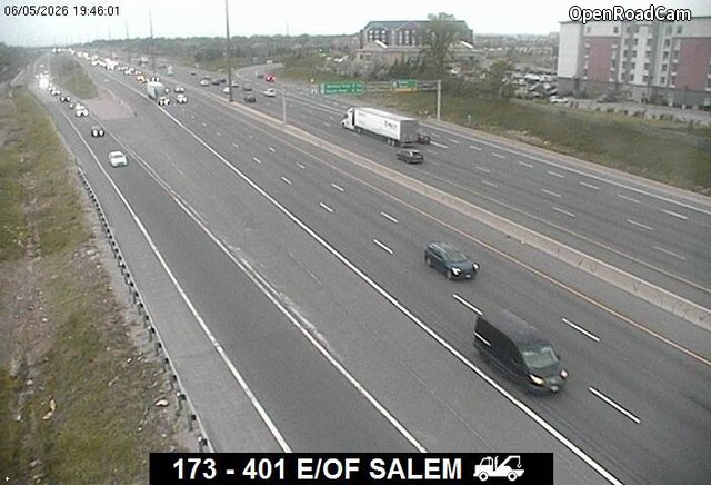 Highway 401 East of Salem Road
