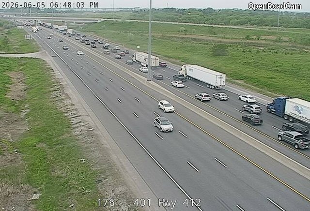 Highway 401 near Highway 412