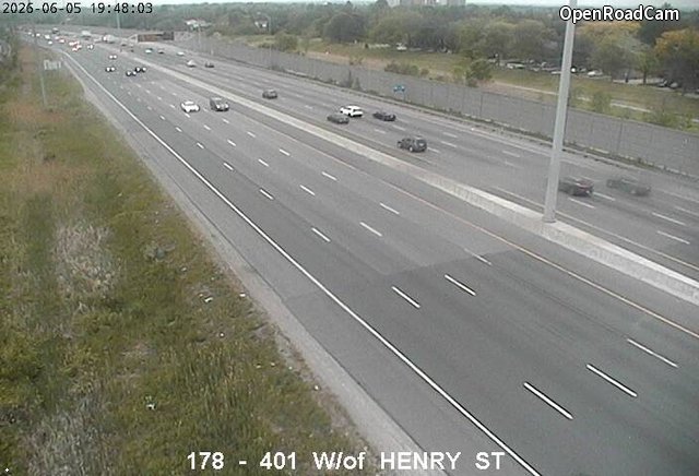 Highway 401 West of Henry Street