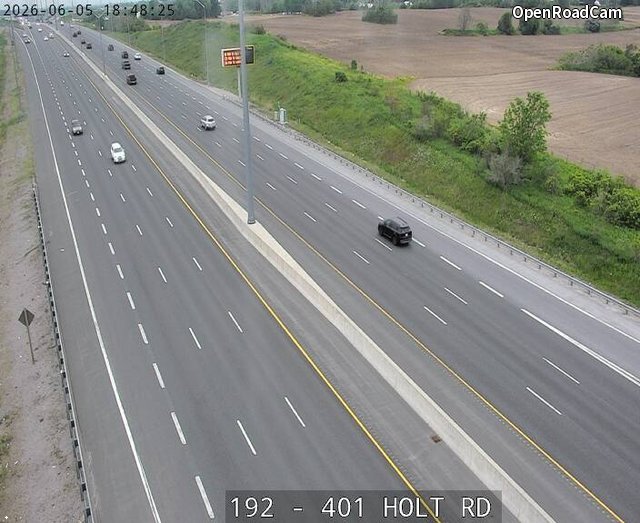 Highway 401 near Holt Road