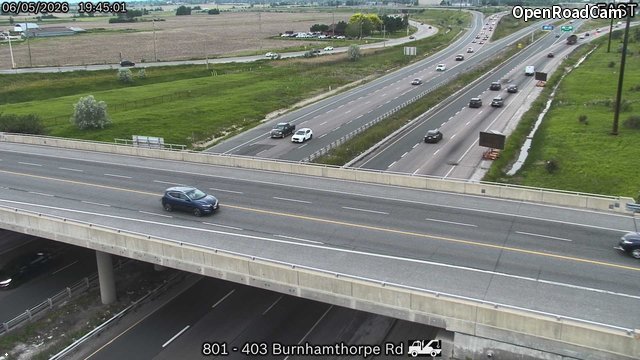 Highway 403 near Burnhamthorpe Road