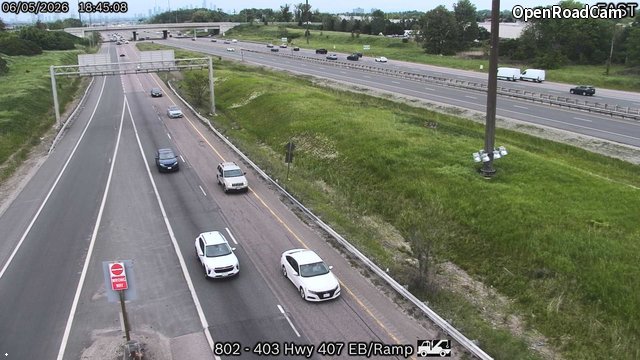 Highway 403 / Highway 407 Eastbound Ramp