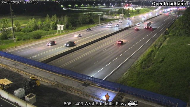 Highway 403 West of Erin Mills Parkway