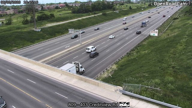 Highway 403 near Creditview Road