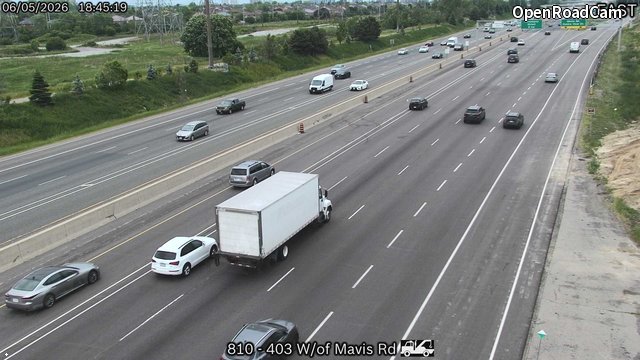Highway 403 West of Mavis Road