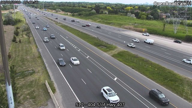 Highway 404 South of Highway 407