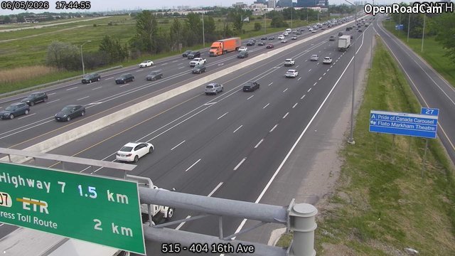 Highway 404 Near 16th Avenue