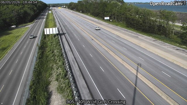 Highway 405 West of Queenston Lewiston Bridge