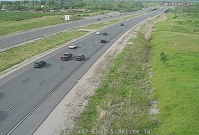 Highway 407 East of Sideline 14