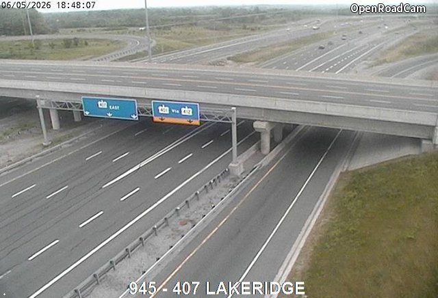 Highway 407 Near Lakeridge Road