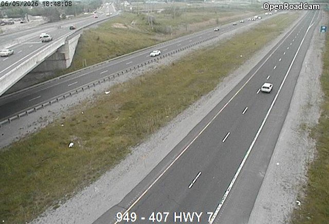 Highway 407 Near Highway 7