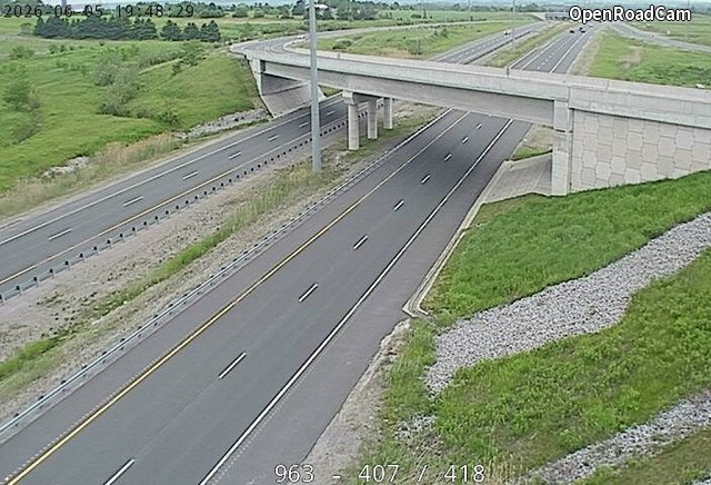 Highway 407 and Highway 418