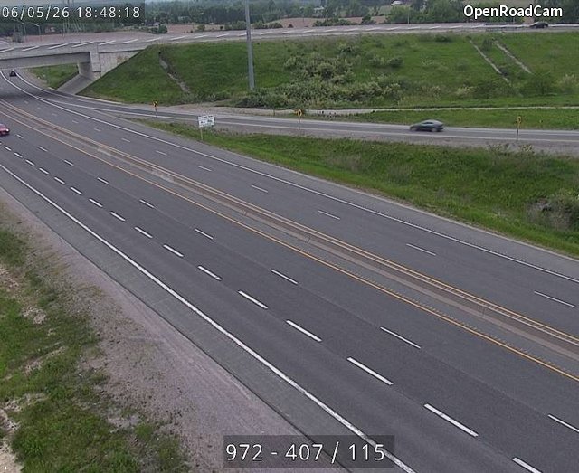 Highway 407 near Highway 115