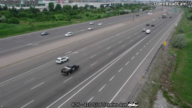 Highway 410 South of Steeles Avenue